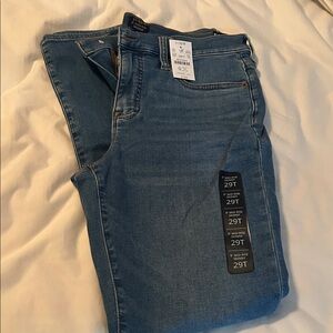 J. Crew mid-rise skinny jeans size 29 Tall